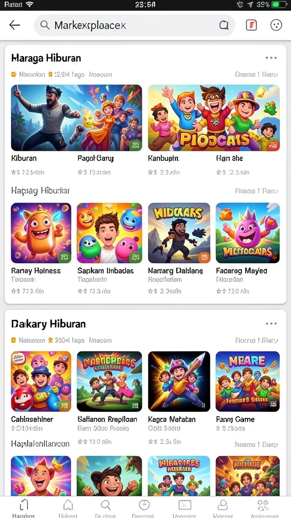 afaf - Screenshot menampilkan grafik yang memukau selama gameplay.