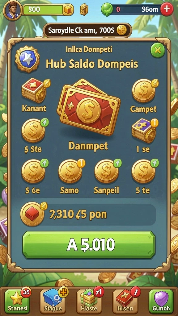 katawin - Tampilan antarmuka yang menarik dan intuitif.