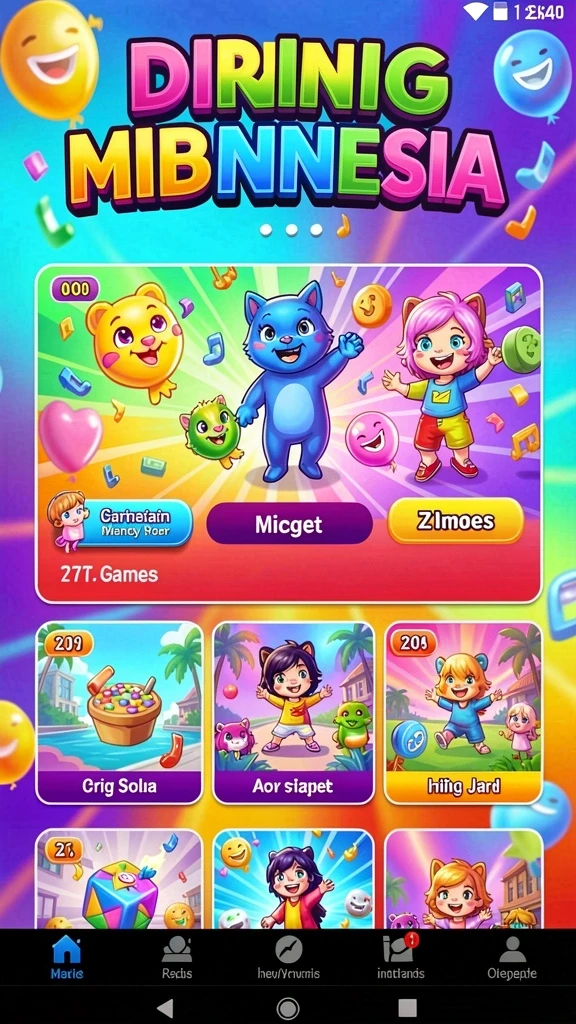 popwin - Berbagai karakter menarik untuk dipilih dan ditingkatkan.