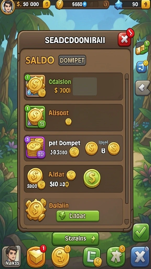 rajacorc - Gambaran tentang aktivitas manajemen perusahaan dalam game.