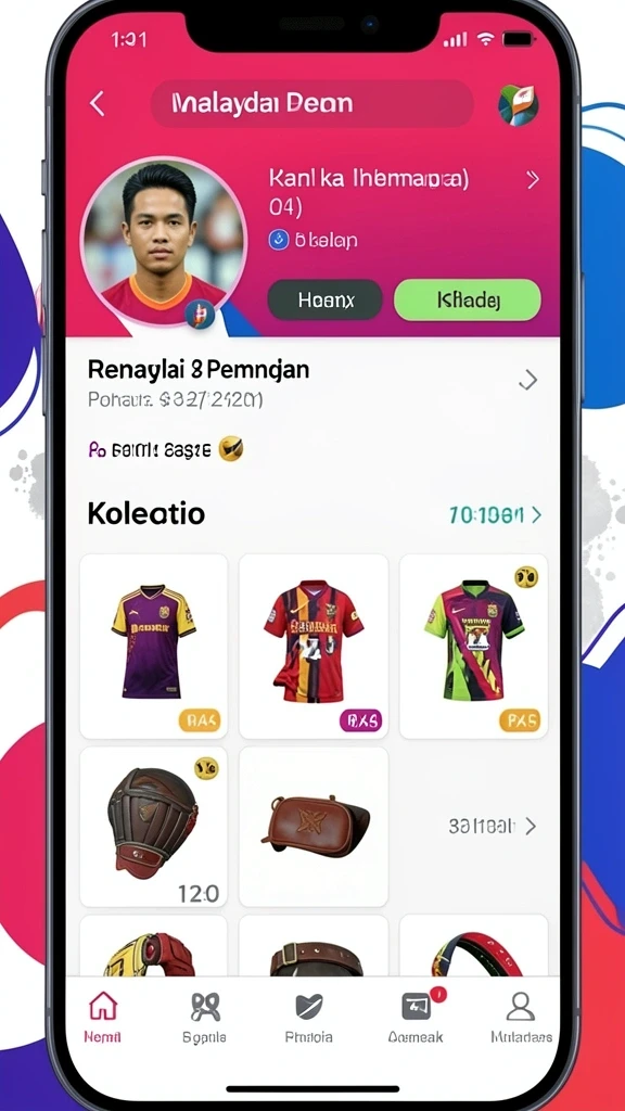 rploot - Tampilan antarmuka yang menarik dan user-friendly.